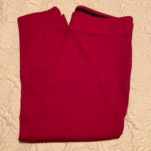 Old Navy red pants.